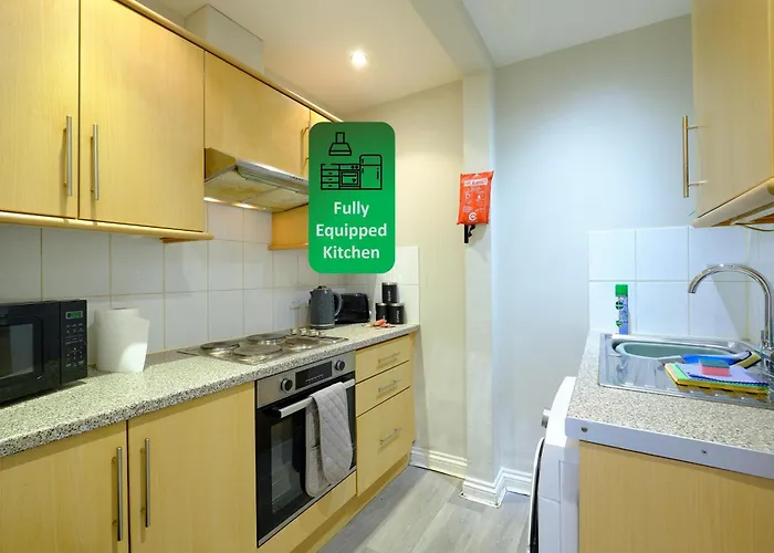 F2 Team Flat - 3 Separate Beds - Parking & 1gb Wifi Harrogate